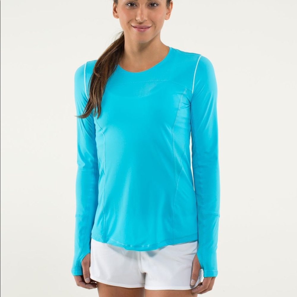 Lululemon Runbeam Long Sleeve - Spry Blue